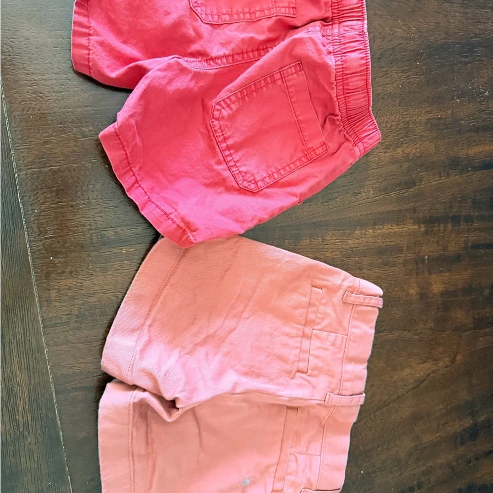 Two Toddler Boys Salmon shorts - Picture 3 of 5